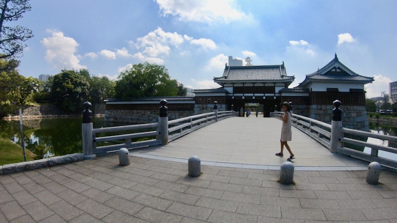広島城　城門