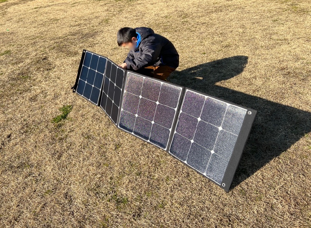 ソーラーパネルSP200　設置方法